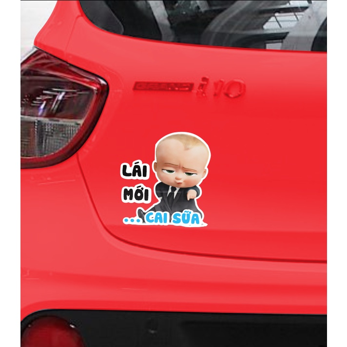 Tem lái mới cai sữa ngộ nghĩnh