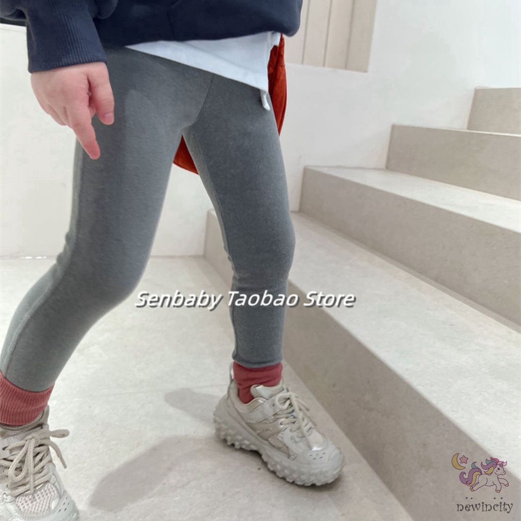 Quần Legging Lưng Cao Co Dãn Kiểu Dáng Hàn Quốc