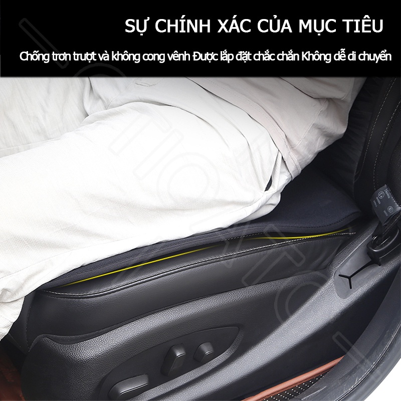 GTIOATO Đệm Ghế Ô Tô LóT Ghế Xe HơI LóT Ghế Oto Đệm Bọc Ghế Ngồi Xe Thảm Ghế Ô Tô Trang Trí NộI ThấT Ô Tô Phụ KiệN Ô Tô Cho Land Rover Defender Evoque Discovery VELAR Range