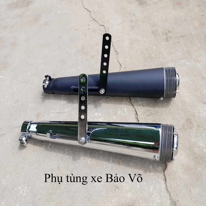 Pô xe máy classic phong cách giống Trapp