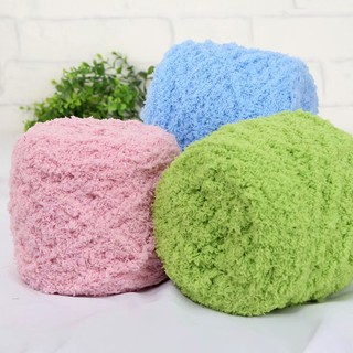 Len Bông Xù - Cuộn 100gr
