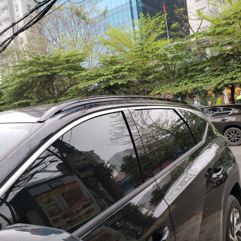 Giá nóc thể thao xe Hyundai Tucson 2022 2023 Màu đen kiểu dáng hiện đại, mạnh mẽ