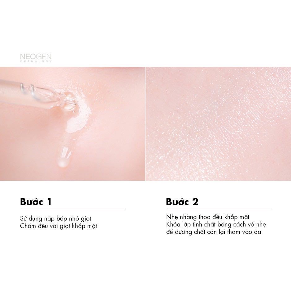 Siêu tinh chất xoá thâm dưỡng trắng vitamin c sap neogen dermalogy real vita c Serum