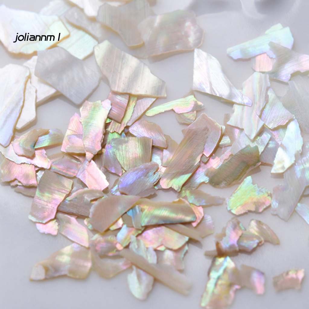 1 Hộp Vỏ Sò Kim Tuyến Trang Trí Móng Tay Tái Sử Dụng Được