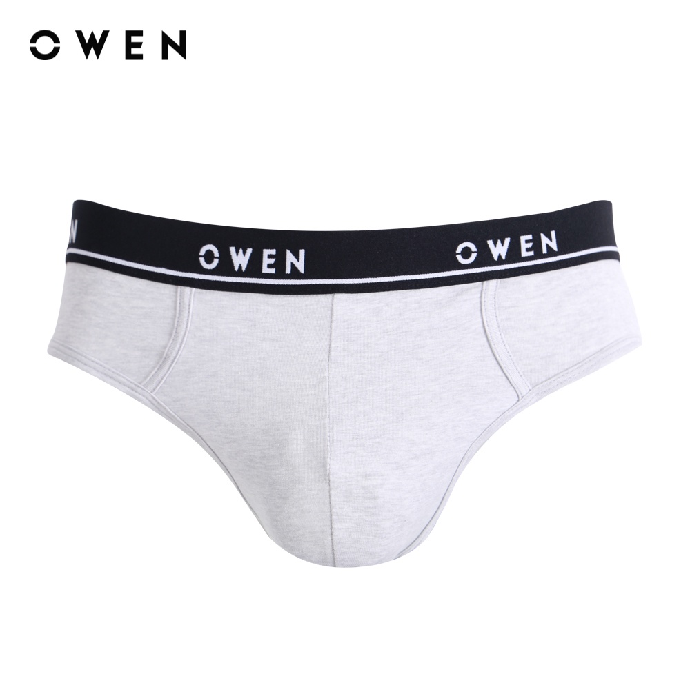 OWEN - Quần lót nam màu Ghi - QLBW221098