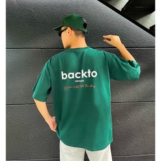Áo thun BACKTO SIGNATURE - Dark Green