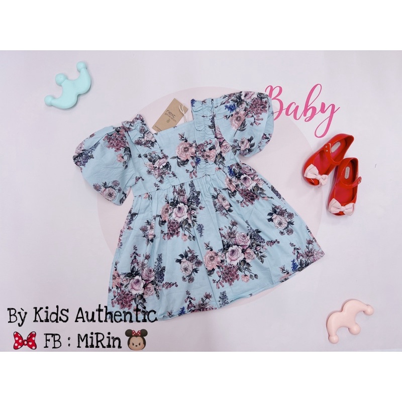 Đầm hoa tay bồng siu xinh cho bé gái♥️