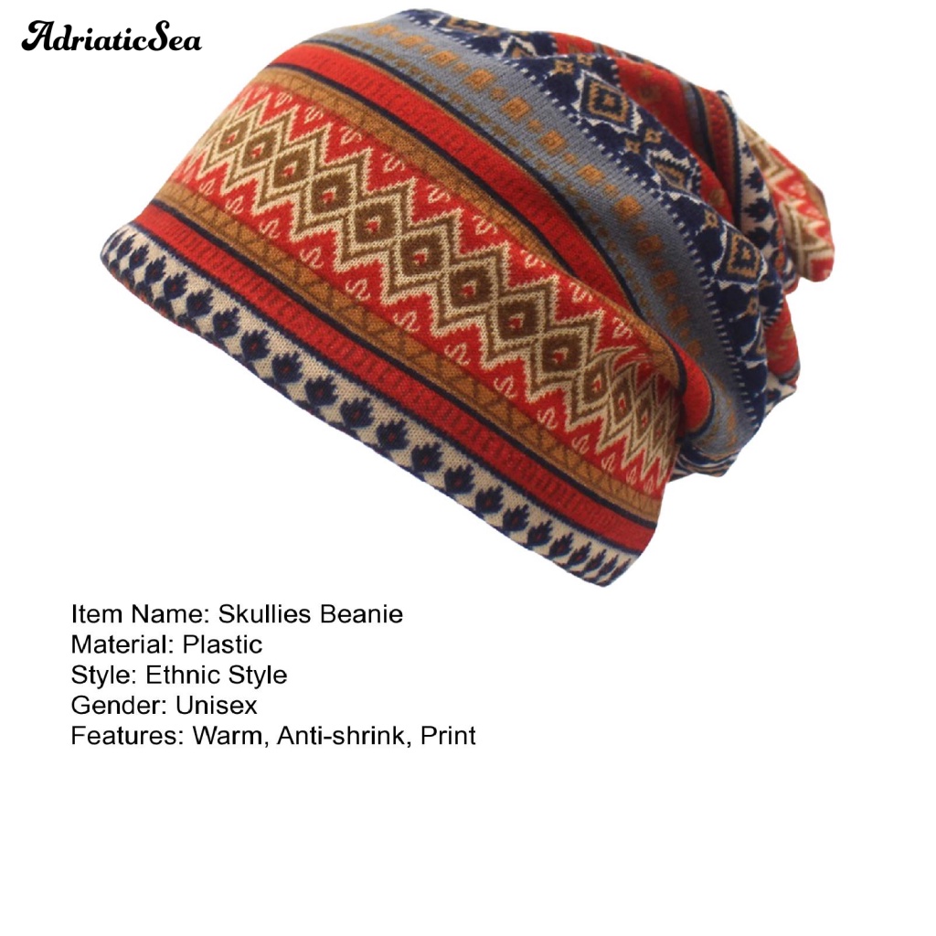 Mũ Trùm Đầu Mùa Đông Phong Cách Dân Tộc Cho Nam Và Nữ