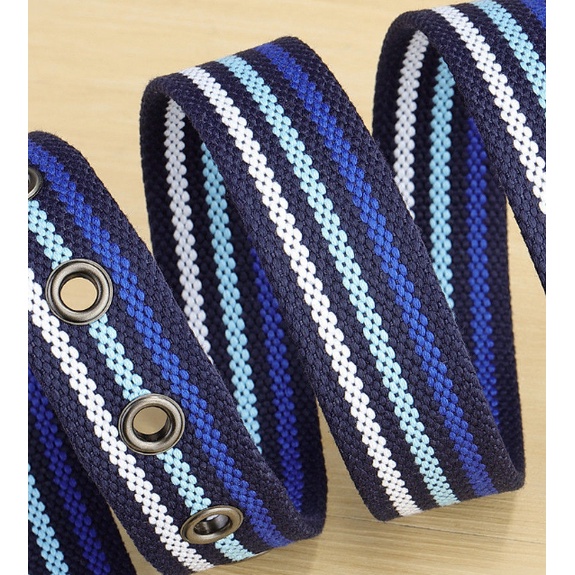 Thắt Lưng Vải Canvas Không Dệt Có Khóa Cài Dài 140CM Plus Size Cho Nam