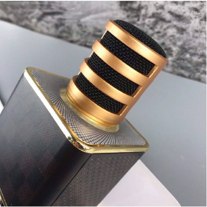 Micro karaoke bluetooth SD18 không dây kết nối trên điện thoại kèm loa 368