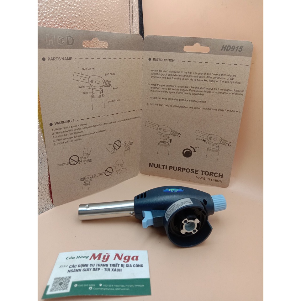 Đầu khò gas HD915 xanh - HD920 trắng