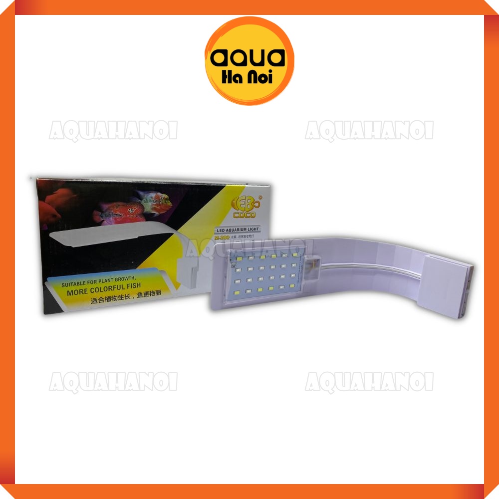 Đèn Led kẹp siêu mỏng Coco M -180/280 dùng cho hồ cá cảnh thủy sinh