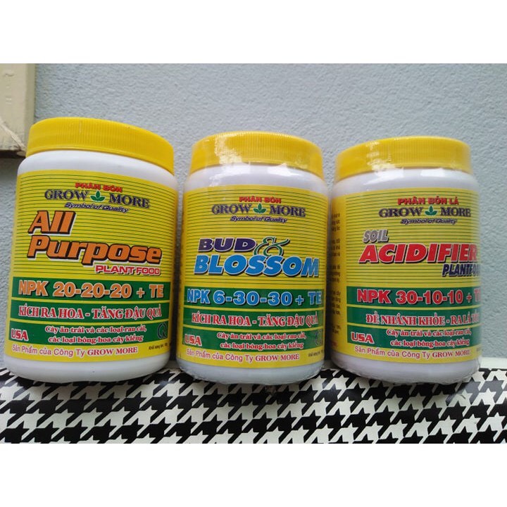 Phân bón lá Crow More 30-10-10 - 20-20-20, 6-30-30 + TE