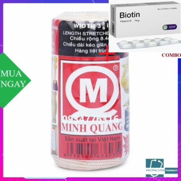 Combo Biotin 5mg+ BĂNG THUN 2 MÓC MINH QUANG