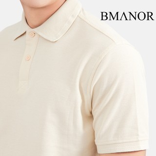 Áo Polo Nam BMANOR Basic - Begie form Regular Fit