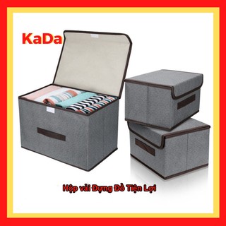 Hộp vải đựng đồ tiện lợi, thùng đựng quần áo đa năng