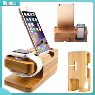 Đế sạc bằng gỗ tre chất lượng cao tiện dụng dành cho đồng hồ thông minh IP