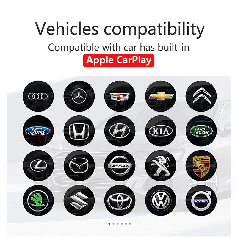 Carlinkit 4.0-Adapter Android Auto không dây & Carplay không dây cho màn hình nguyên bản. Model CPC200-CP2A