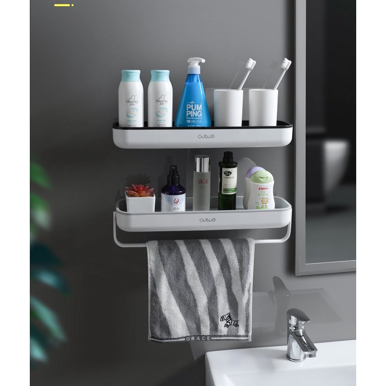 kệ treo đồ kem móc  A2004 không có móc treo