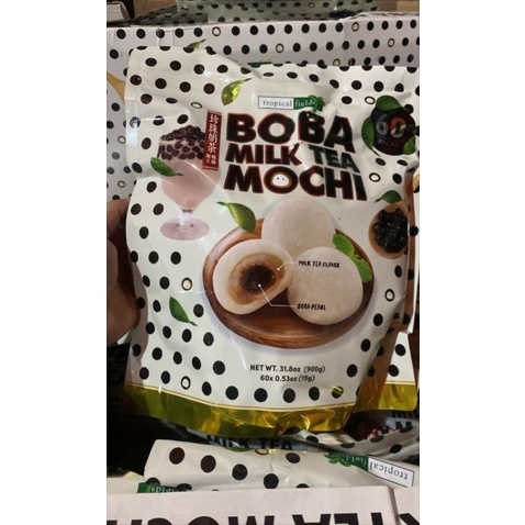 Bánh mochi trà sữa trân châu 900 g date cuối t12/24