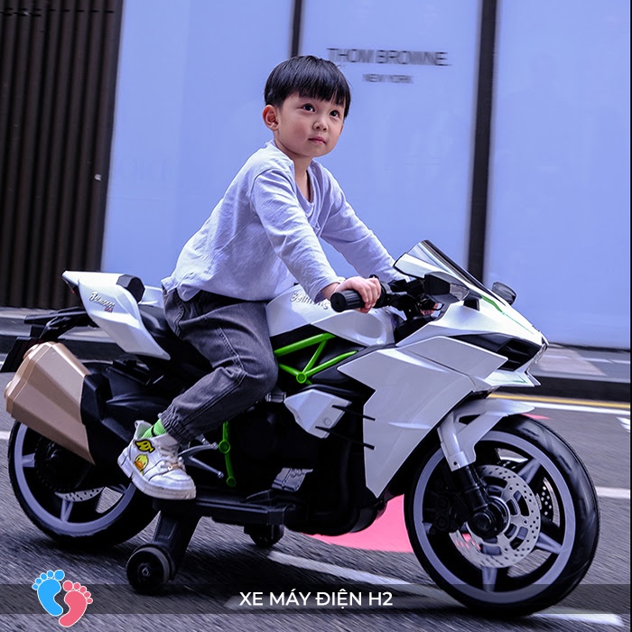 Xe mô tô điện thể thao trẻ em H2