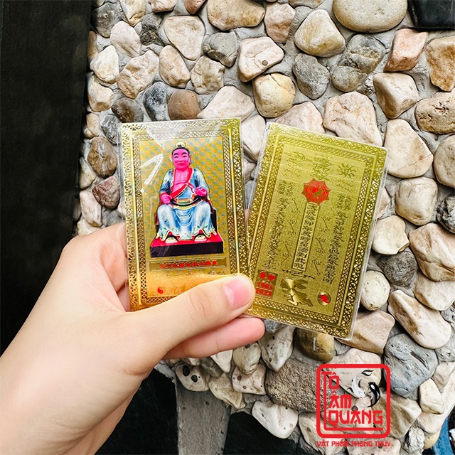 Thẻ kim bài thái tuế Qúy Mão năm 2023 - hóa giải vận hạn tuổi Tý, Mão, Ngọ, Thìn, Dậu- vật phẩm phong thủy-TÔ TÂM QUANG