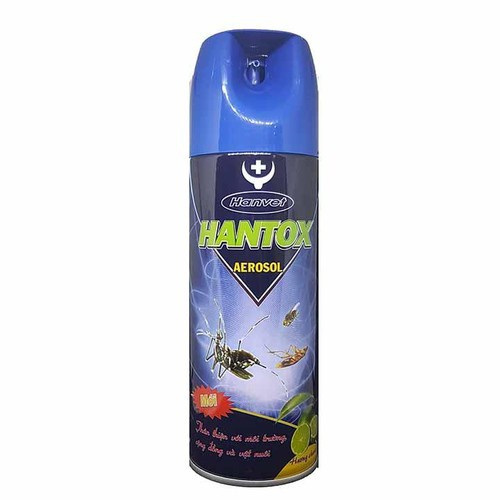 HANVET xịt ruồi muỗi kiến gian hương chanh AEROSOL 400 ml