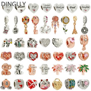 Hạt Charm Dreamcatcher Hình Trái Tim Không Đầu Dùng Làm Trang Sức DIY