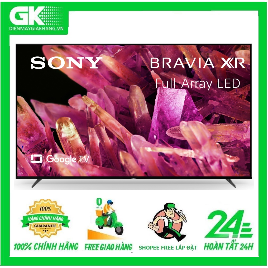 XR-75X90K  -- MIỄN PHÍ CÔNG LẮP ĐẶT -- Smart Tivi Sony 4K 75 inch XR-75X90K