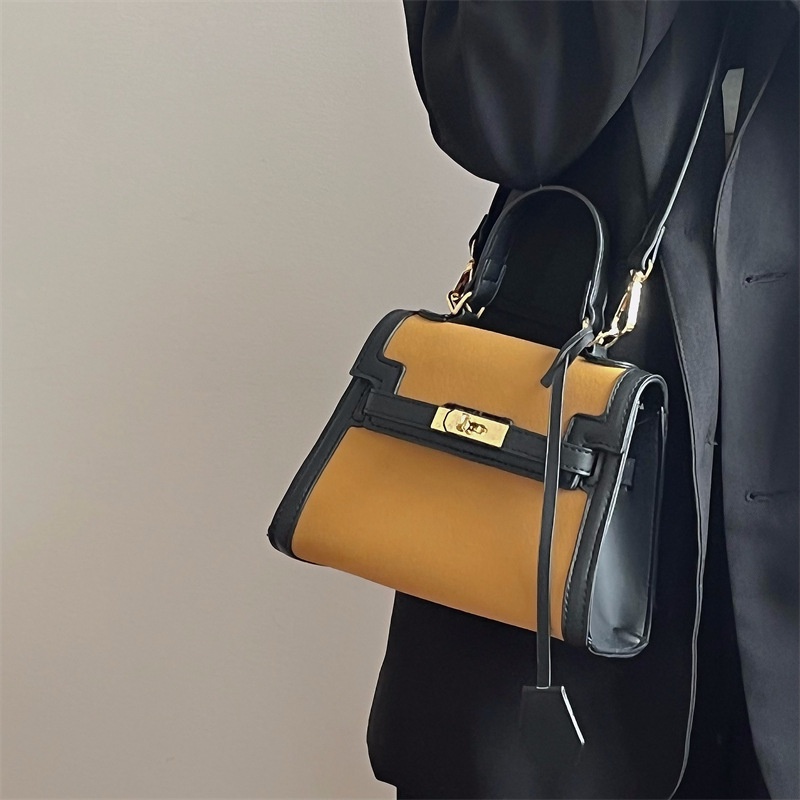 Túi Đeo Chéo Màu Nhám Phong Cách retro Cao Cấp Cho Nữ