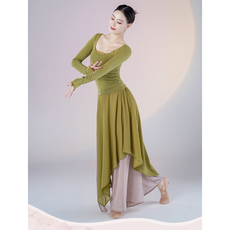 Bộ Trang Phục Biểu Diễn Múa Truyền Thống Trung Hoa Dành Cho Nữ