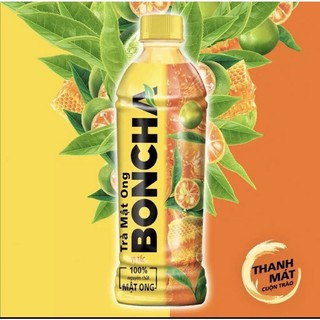 Trà trái cây boncha mật ong vị tắc 450ml