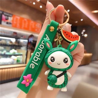 Móc khóa thỏ trái cây# Đôremon# Heo hồng