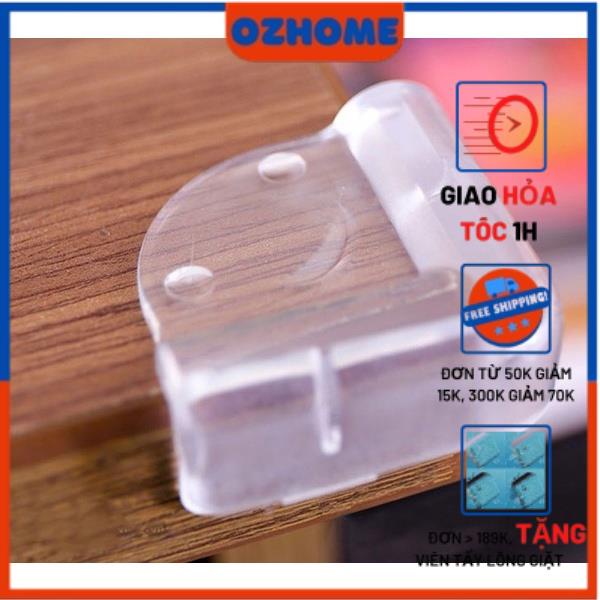 Miếng bịt góc bàn silicon chống va chạm an toàn cho bé