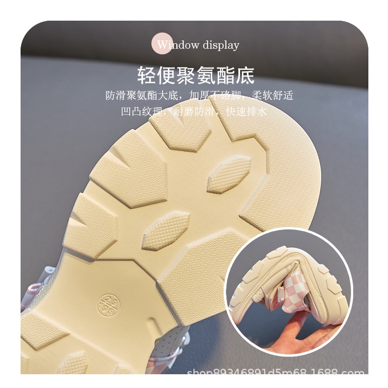 Sandal Bé Gái Đi Học ĐI Chơi Đơn Giản Siêu Nhẹ Siêu Êm SD83