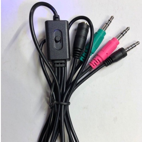 Dây live stream điện thoại 3 màu kết nối với sound card,hàng chuẩn Phuzinshop