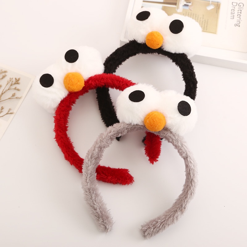 Bờm cài tóc hoạt hình dễ thương big eyes băng đô rửa mặt tẩy trang phụ kiện tóc