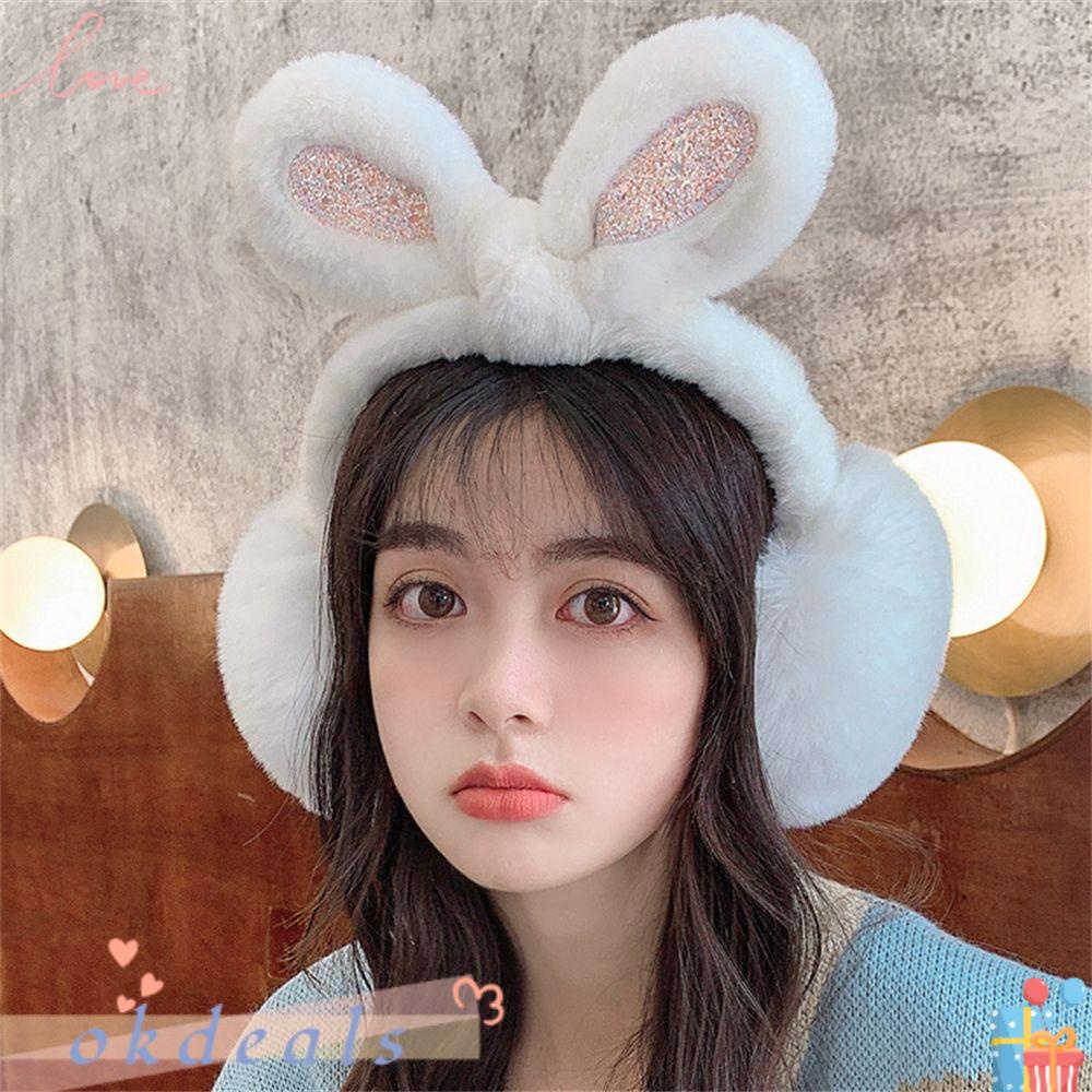 Bông Chụp Tai Giữ Ấm Kiểu Dáng Đáng Yêu OKDEALS