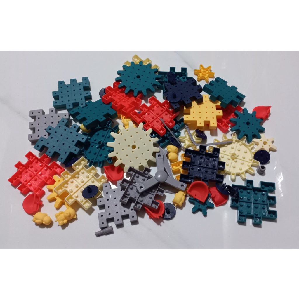 03022 Đồ Chơi Lắp Ráp Mô Hình, Bộ Lắp Ghép Bánh Răng 83PCS