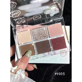 [HOLD LIVE] Bảng mắt 6 ô Hold Live Twilight Graffiti (HL593) Enstore