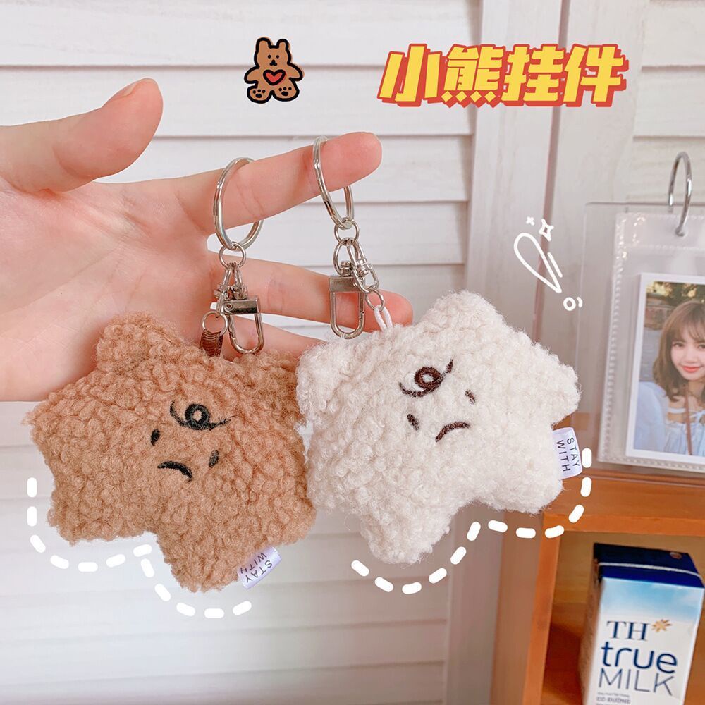 Móc Khóa Gấu Bông Cặp Đôi Xinh Xắn Đáng Yêu