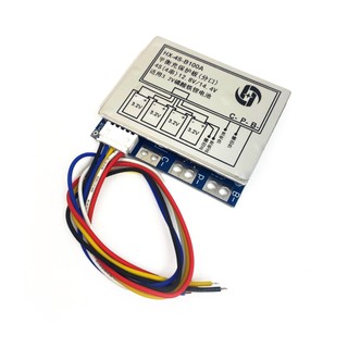 Mạch Bảo Vệ BMS HX-4S-F100A - Sạc Xả Cân Bằng Cho Pin LiFePO4 4S 100A, 3.2V  3.7V - Bảo vệ Tối ưu cho Hệ 4 Cell Nối Tiếp