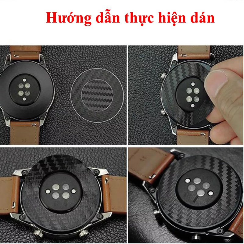 Miếng dán Carbon bảo vệ mặt sau Samsung Galaxy Watch 5,Galaxy Watch 4