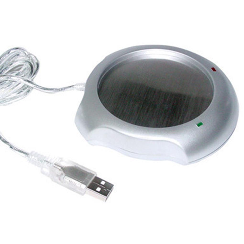 Bình giữ nhiệt Đế Hâm Nóng Trà / Cà Phê Bằng Hợp Kim Nhôm USB Tiện Dụng Cho Gia Đình / Văn Phòng