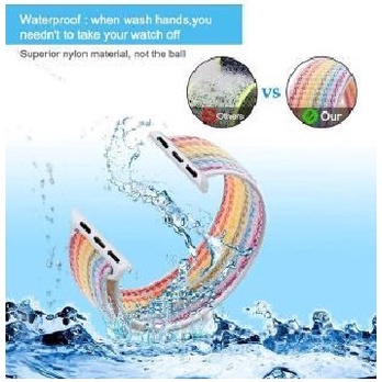 Dây Đeo Nylon Cho Đồng Hồ Thông Minh Apple Watch Series 8/7/6/SE/5/4/3/2/1 Size 38-40-41-42-44-45-49mm