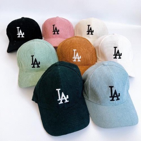 Mũ lưỡi trai L.A unisex pabako  +8 màu !!
