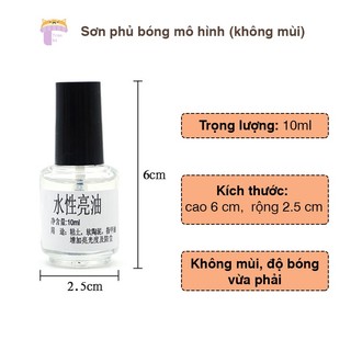 Sơn phủ bóng mô hình, sơn móng tay