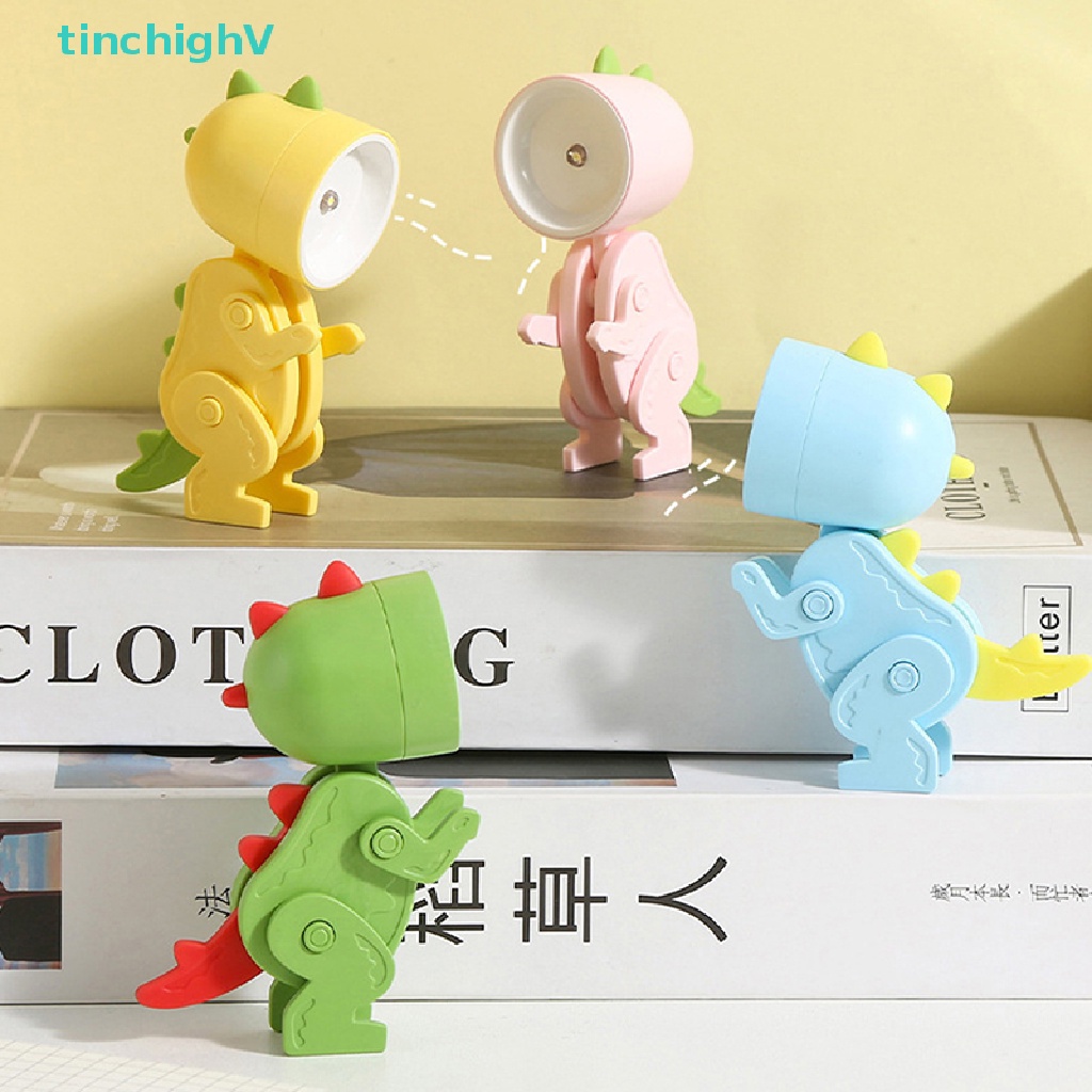 [TinchighV] LED Night Light Mini Cute Pet Light Cartoon Pet Folding Table Lamp Student Gift [NEW]