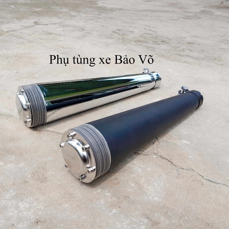 Pô xe máy classic phong cách giống Trapp