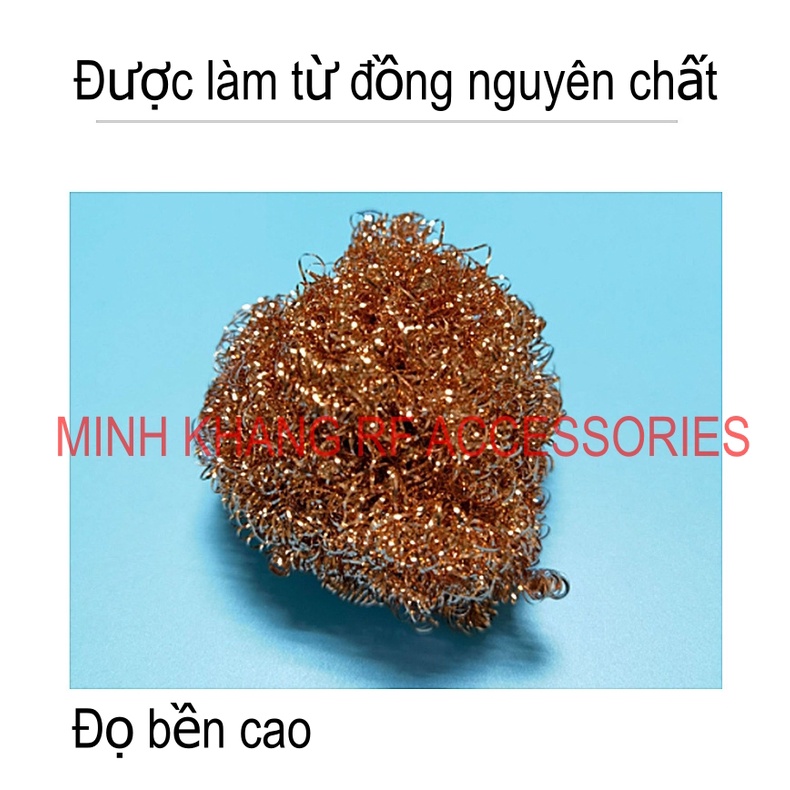 Bùi nhùi chùi mỏ hàn thiết/ dụng cụ chùi mò hàn//Bùi nhùi làm sạch mỏ hàn/Cleaner Soldering Iron Tip Mouth
